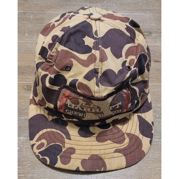 Other - LEVI GARRETT Patch Hat Camo Snapback Made In USA Chewing Tobacco Swingster Cap